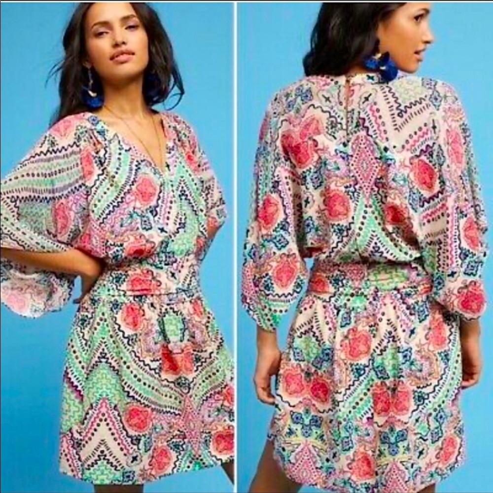 Maeve Siya Mini Dress from Anthropologie